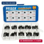 Bojack Values 50 Pcs LM317 L7805 L7806 L7808 L7809 L7810 L7812 L7815 L7818. Fixed Price $26.23.