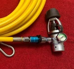Hookah Diving 1ST Stage Hog Regulator/quick Connect Scuba Free Pressure Gauge. Fixed Price $195.00.