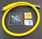 Aqualung 36" Octopus Scuba Dive Hose Yellow 2ND Stage Regulator #6152. Fixed Price $25.95.