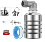 Automatic Float VALVE,1/2" 3/4'' Water Large (1/2"), Medium (3/4"), Silver. Fixed Price $17.44.