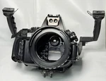 Sea Underwater Camera Housing RDX550D - Tested & Working W/ Grips Incomplete. Fixed Price $349.75.