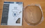 Aqua Source 16.5 Inch Premium Oak Hardwood Toilet Seat Round. Fixed Price $59.99.
