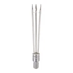 Ist 6 Inch Stainless Steel Three Prong, Barbed Paralyzer Pole Spear Tip. Fixed Price $25.50.