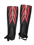 Atomic Aquatics Xl Open Heel Split Fins W/ Adjustable Straps Natures Wing Red. Fixed Price $109.99.