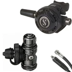 SF-1 Topdeal: Scubapro MK19 Evo Black Tech G260 Carbon Stage Set Rubber 75CM. Fixed Price $1460.41.