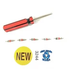 Scuba Dive Bcd Inflator Hose Schrader Stem Screwdriver Tool + 5X. Fixed Price $16.00.
