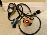 Beuchat Scuba Diving Regulator 860490 Discover Setup W/sierra 2 Gauges 6000PSI. Fixed Price $119.99.