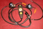 Mares MR12 Iii Regulator Octopus W/suunto Gauge Set Compas Untested Read. Fixed Price $119.81.