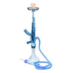 Gun Hookah: 34" Shooter By Gangsta - Aqua, 1 Hose. Fixed Price $179.99.