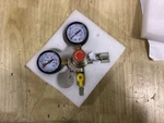 Vevor CO2 Regulator Dual Gauge With Check Valve. Fixed Price $29.99.