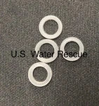 Gaskets For Poseidon Cyklon Scuba Regulator W/ 1/8" Ports. Fixed Price $14.00.