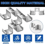 45 Pcs Galvanized Steel Grating Saddle M-clips For 1/4" Screws Bar. Fixed Price $44.99.