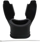 Diving Silicone Long Bite Mouthpiece With Clear Regulator Tie - Soft, Comfortabl. Fixed Price $14.99.
