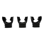 Scuba MP-206 Black Silicone Octopus Regulator Mouthpiece, 3PC Pack. Fixed Price $11.99.