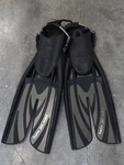 Scubapro Twin Jet Max Diving Fins Size X-large Black Gray Snorkel Gear. Fixed Price $49.99.