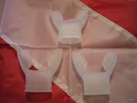 Scuba Diving 3 - New $9 Standard Clear Silicone Rubber Regulator Mouthpieces. Fixed Price $8.97.