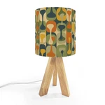 The "atomic Era" Geometric Tripod Table Lamp. Fixed Price $109.82.