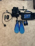 Full Set Of Dive Gear Size Xs, Scubapro Tek, Seaquest Cryo X2, Suunto Computer. Fixed Price $500.00.