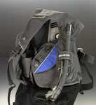 Genesis Scuba Dive Bcd Large Blue Black Buoyancy Compensator Vest. Fixed Price $39.60.