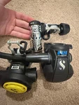 Scubapro MK25 Evo + D420 R095 Octo *yoke Dive Regulator Set*. Fixed Price $600.00.