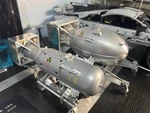 1:12 Scale Atomic Bomb Kit (includes Models Of "little Boy" And "fat Man"). Fixed Price $135.00.