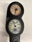 Sherwood Depth/ Pressure Gauge With Compass, In-line Scuba Diving Used. Fixed Price $32.99.