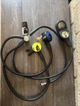 Vintage Oceanic Scuba Regulator Set Alpha Slim Octo Datamax Sport Console. Fixed Price $100.00.