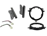 Scion 2001-2016 Double Din Radio Dash Kit W/ Harness And Speaker Adapter Combo. Fixed Price $22.50.
