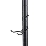 Shelf Pole Hooks 5-PACK Black & Utility Snap-on Hanging For 1.... Fixed Price $40.19.