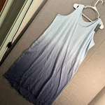 Canyon Retreat Petite Sierra Knit Dip Dye Tank Midi Dress Indigo Size 1XP. Fixed Price $20.00.