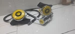 4000 Psi & Techni Pro -sub Regulator Set Black Hoses Scuba Diving "untested". Fixed Price $75.00.