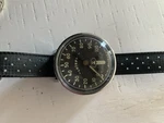Aqua Lung Calypso Scuba Wrist Depth Gauge Black Strap Diving Equipment. Fixed Price $60.00.