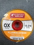 Scientific Anglers Tippet Material With Built-in Line Cutter Size 0X, 1X, 2X. Fixed Price $14.99.