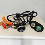 Sherwood Magnum Regulator Set With Pressure Gauge & Scuba Watch. Fixed Price $45.00.