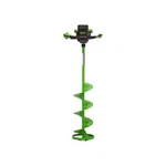 Alpha Electric Ice Fishing Auger, Gen 3, 40V Lithium-ion, Steel, Green. Fixed Price $718.14.