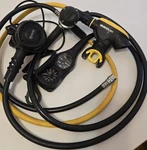 Mares Rover Mv Scuba Regulator Set With Pressure And Depth Gauges. Fixed Price $125.00.