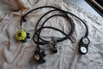Scuba Diving Gear Regulators, Sherwood, U.s.divers Octo, Aqua Lung Gauges Pivot. Fixed Price $65.00.