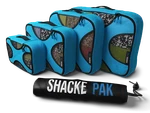 Shacke Pak - 4 Set Packing Cubes Travel Organizers With Laundry Bag. Fixed Price $24.99.