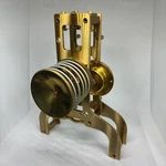 Jaeger Lecoultre Swiss Atmos Clock Large Movement 528-8 Model No Regulator Stick. Fixed Price $89.25.