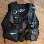 Seaquest Aqua Lung Balance Scuba Bcd Men's Large Black Blue Great Condition. Fixed Price $200.00.