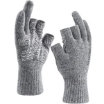 Palmyth Wool Fishing Gloves 3-CUT Fingers Warm For And Women Cold Weather. Fixed Price $38.27.