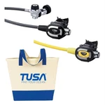 Tusa RS-681 Yoke Adjustable Regulator Package Scuba Diving 1ST, 2ND Stage, Octo. Fixed Price $998.00.
