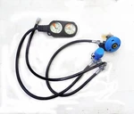 Ist Scuba Regulator W/ Triple Gauges & Bc Hose- 7 Ports, 4000 Psi- Tested. Fixed Price $125.00.