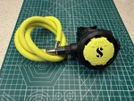 Scubapro R380 Octo Regulator With Miflex Hose - Serviced 12/2025. Fixed Price $149.98.
