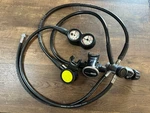 Genesis Gs 2000 Regulator (W/2ND Stage Octopus), Gauge Console, Scuba Diving. Fixed Price $149.00.