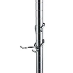 Shelf Pole Hooks 5 Pack Chrome -hook For Hanging Snap-on 1 Inch.... Fixed Price $39.12.