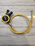 Aqua Lung Abs Yellow Scuba Octopus 2ND Stage Alternate With Hose. Fixed Price $70.00.