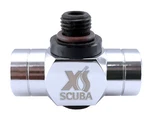Xs Scuba Lp Two Port Adapter 3/8 -24 Splitter For Regulator Hose Routing. Fixed Price $41.00.