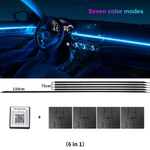 14/18-IN-1 Led Car Ambient Light Kit Rgb, App Control, Dual Zone Symphony Lamp. Fixed Price $109.57.