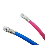 Scuba Choice 27" Colored Low Pressure Nylon Braided Hose For Bcd. Fixed Price $44.98.